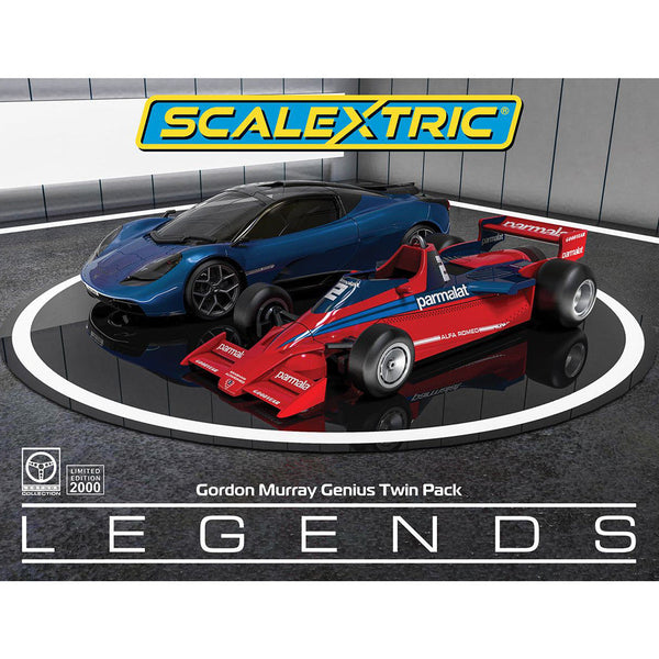 Scalextric C4601A Gordon Murray Design Genius -Slot Car Twin Car Pack ...