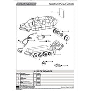 Scalextric C4605 Spectrum Pursuit Vehicle (SPV) Slor Car - Captain Scarlet