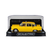 Scalextric C4606 Checker Taxi Cab James Bond 'Live And Let Die' Slot Car
