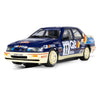 Scalextric C4607 Ford Sierra Sapphire Cosworth Slot Car - 1991 Monte Carlo Rally - Francois Delecour