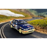 Scalextric C4607 Ford Sierra Sapphire Cosworth Slot Car - 1991 Monte Carlo Rally - Francois Delecour