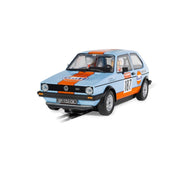 Scalextric C4609 Volkswagen Golf Slot Car - Gulf Edition