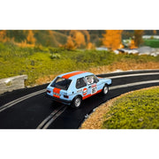 Scalextric C4609 Volkswagen Golf Slot Car - Gulf Edition