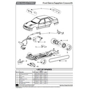 Scalextric C4612A Colin McRae Slot Car Triple Car Pack