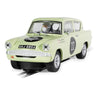 Scalextric C4617 Ford Anglia 105e Slot Car - Theo Paphitis