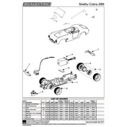 Scalextric C4619A Ken Miles Slot Car Triple Car Pack