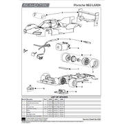 Scalextric C4653 Porsche 963 24hrs of Daytona 2025 JDC Miller MotorSports Slot Car 5063129048433