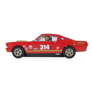 Scalextric C4658 Shelby GT350H Red and Gold Slot Car