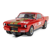 Scalextric C4658 Shelby GT350H Red and Gold Slot Car