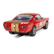 Scalextric C4658 Shelby GT350H Red and Gold Slot Car
