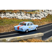 Scalextric C4669 Ford Lotus Cortina Gulf Edition Slot Car