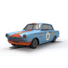 Scalextric C4669 Ford Lotus Cortina Gulf Edition Slot Car