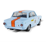 Scalextric C4669 Ford Lotus Cortina Gulf Edition Slot Car