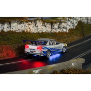 Scalextric C4674 Nissan Skyline GT-R (R34) 2 Fast 2 Furious Slot Car