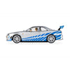Scalextric C4674 Nissan Skyline GT-R (R34) 2 Fast 2 Furious Slot Car