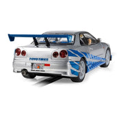 Scalextric C4674 Nissan Skyline GT-R (R34) 2 Fast 2 Furious Slot Car