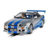 Scalextric C4674 Nissan Skyline GT-R (R34) 2 Fast 2 Furious Slot Car