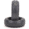 Schumacher U6762 Mini Spike 2 Front Tyres Silver (pr)