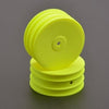 Schumacher U7496 Wheel Front Shallow Hex 4WD-Neon Yellow