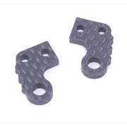 Schumacher U8445 C/F Steering Arm 3 Dot pair