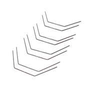 Schumacher U8753 Anti-Roll Bar Wire Set Mi9 (pk8)