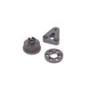Schumacher U8834 Layshaft Mount & Pulley Set - Neon