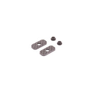 Schumacher U8913 Carbon Fibre Touring Car Rear Wing Nut (pr)