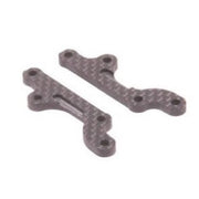 Schumacher U9121 Carbon Fibre Upper Link Mount Front (pr) - Vibe TC