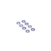 Schumacher U9496 Alloy Grey Wishbone Spacer 1.0mm-Mi10 (pk8)