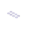 Schumacher U9517 Alloy Grey Wishbone Spacer 0.5mm-Mi10 (pk8)