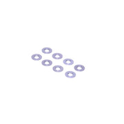 Schumacher U9517 Alloy Grey Wishbone Spacer 0.5mm-Mi10 (pk8)