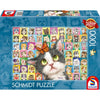 Schmidt Cat Mimic 1000pc Jigsaw Puzzle