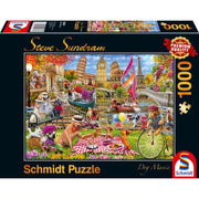 Schmidt Sundram Dog Mania 1000pc Jigsaw Puzzle