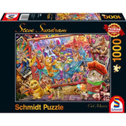 Schmidt Sundram Cat Mania 1000pc Jigsaw Puzzle 1000pc Jigsaw Puzzle