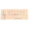 Steam Era Models C11 HO AW Interior (Diecut cardboard) | Metro Hobbies
