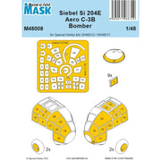 Special Mask M48008 1/48 Siebel Si 204E/Aero C-3B Bomber