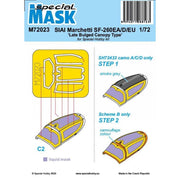 Special Mask M72023 1/72 SIAI-Marchetti SF-260EA/D/EU ‚ÄòLate Bulged Canopy Type‚Äô