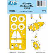 Special Mask M72052 1/72 Westland Whirlwind Mk.I