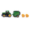 Siku 1665 John Deere Tractor with Round Baler