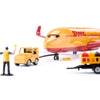 Siku 1702 DHL Cargo Aircraft with Accessories