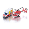 Siku 1748 1/87 Mercedes-Benz Ambulance & Helicopter