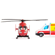 Siku 1748 1/87 Mercedes-Benz Ambulance & Helicopter