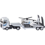 Siku MAN Truck with Police Helicopter