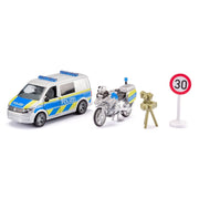 Siku VW T6 with BMW Police Motorbike