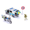 Siku VW T6 with BMW Police Motorbike