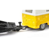 Siku 2567 1/50 VW T1 with Trailer & Beetle