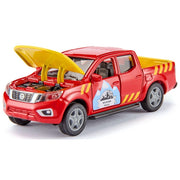 Siku Nissan Navara with Helicopter