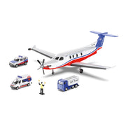 Siku Pilatus PC-12 Pro Flying Doctors with Accessories