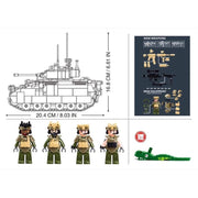 Sluban Model Bricks 1/35 M3A3S Bradley
