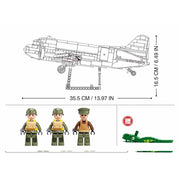 Sluban Model Bricks 1/44 C-47-S Airtrain